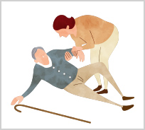 冬に転倒って多くなる？～自宅でできる転倒予防対策～